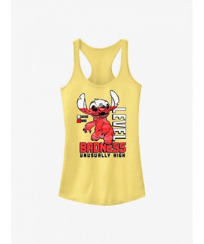 Disney Lilo & Stitch Badness Level Girls Tank $8.47 Tanks