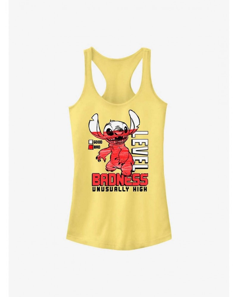 Disney Lilo & Stitch Badness Level Girls Tank $8.47 Tanks