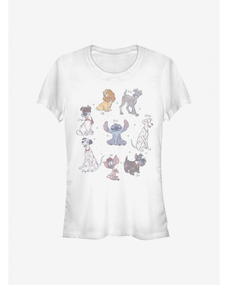 Disney Classic Dogs Girls T-Shirt $10.96 T-Shirts