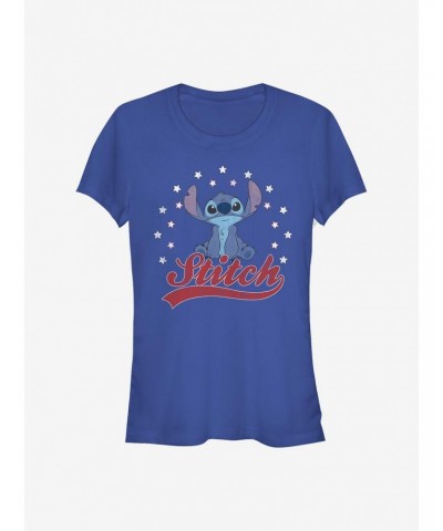 Disney Lilo & Stitch America Girls T-Shirt $8.22 T-Shirts