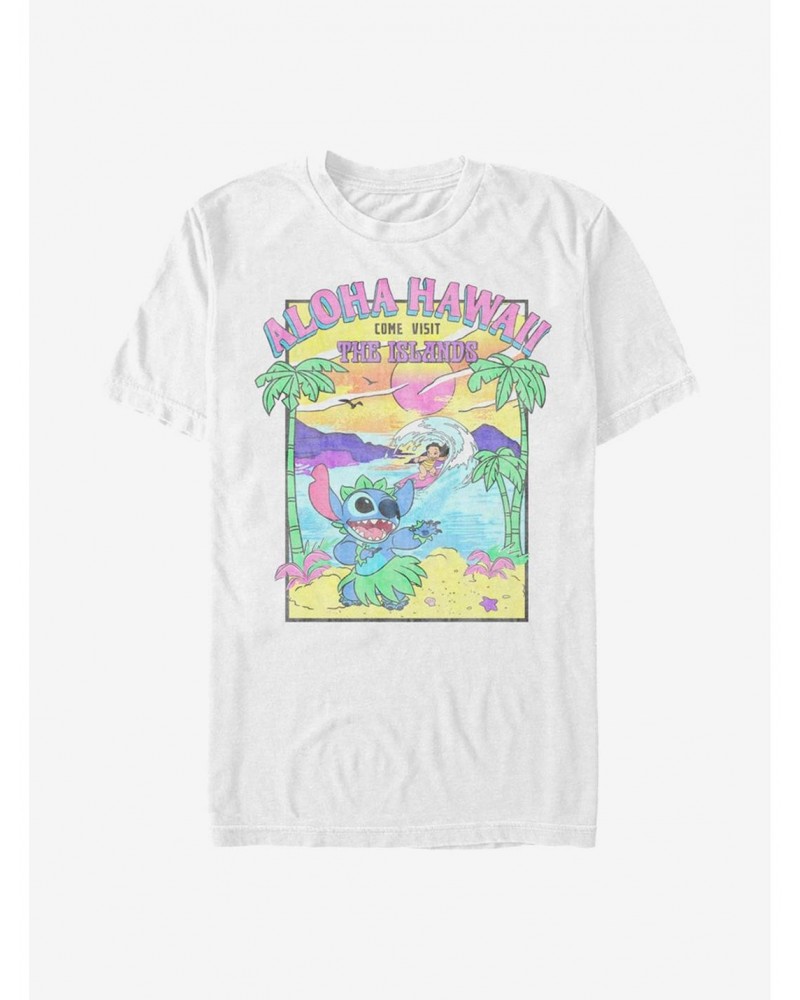 Disney Lilo & Stitch Visit The Islands T-Shirt $7.65 T-Shirts