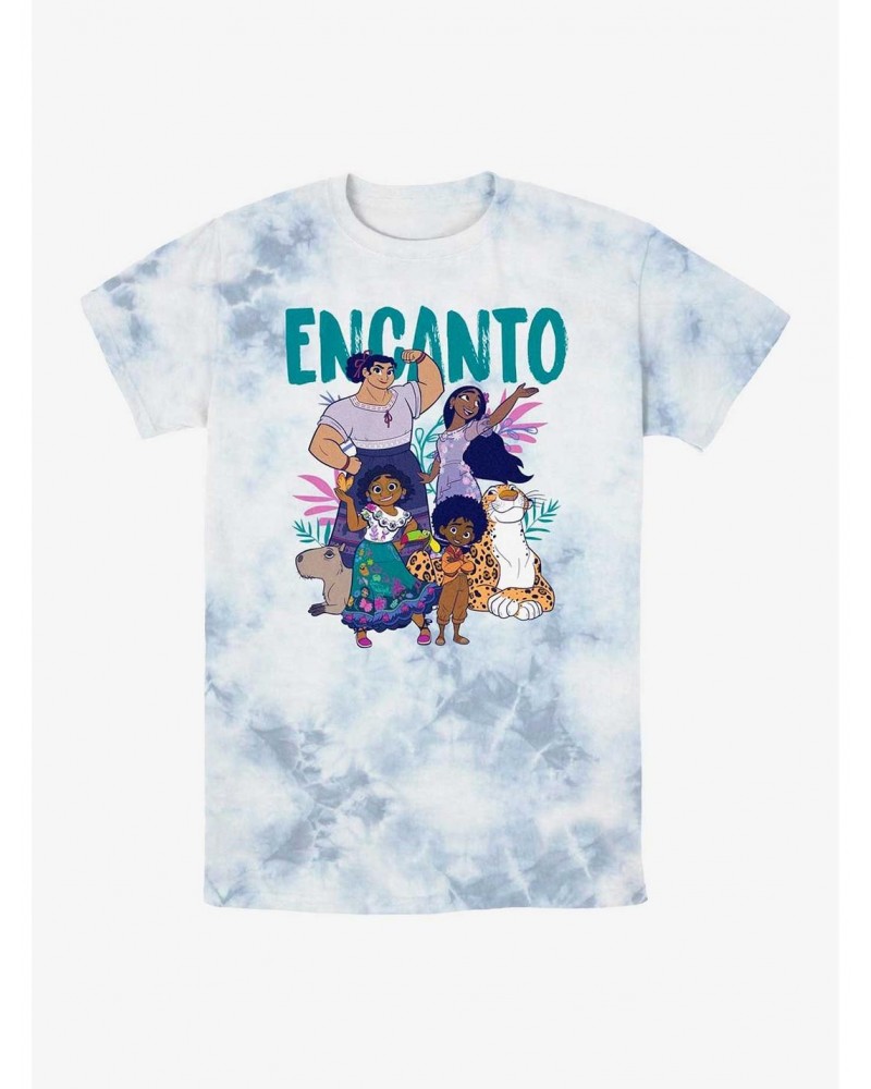 Disney Encanto Family Together Tie-Dye T-Shirt $9.07 T-Shirts