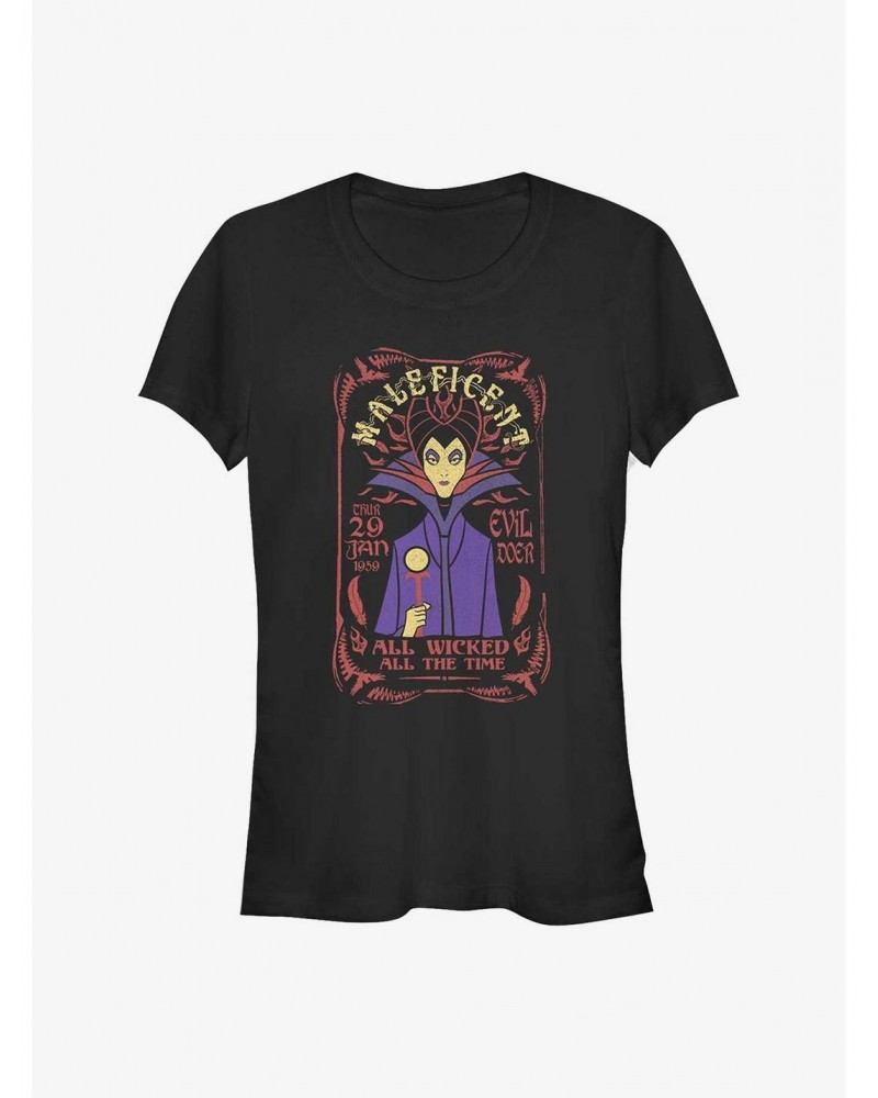 Disney Maleficent Evil Doer Girls T-Shirt $9.96 T-Shirts