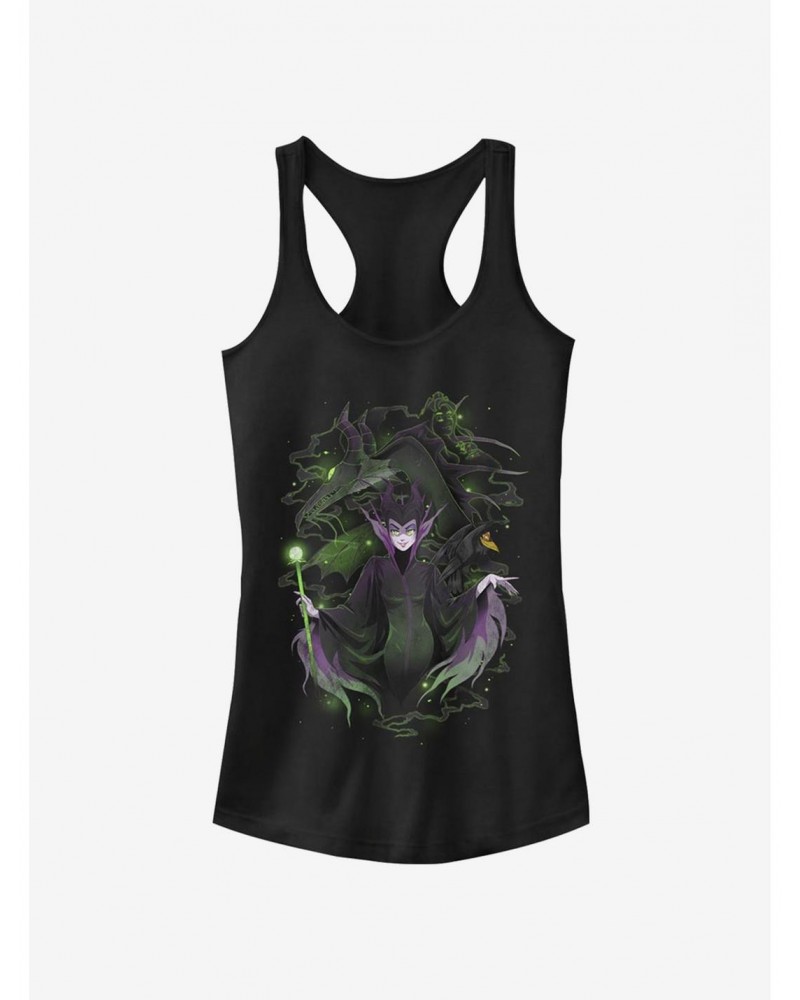 Disney Sleeping Beauty Maleficent Manga Girls Tank $11.70 Tanks