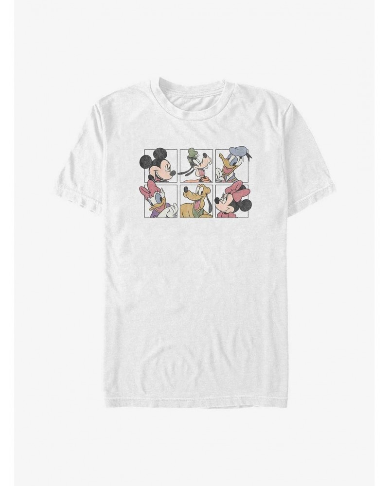 Disney Mickey Mouse Mickey and Friends Grid Big & Tall T-Shirt $11.96 T-Shirts