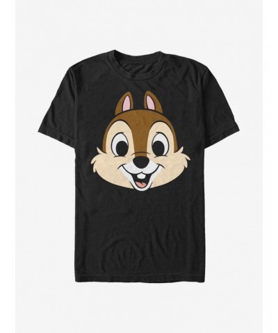 Disney Chip N' Dale Chip Big Face T-Shirt $11.47 T-Shirts