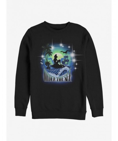 Disney The Little Mermaid Under The Sea Crew Sweatshirt $14.02 Sweatshirts