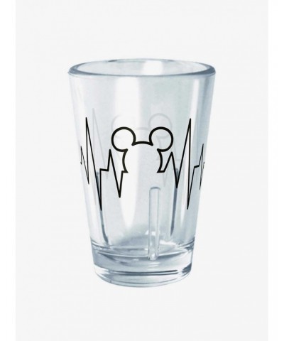 Disney Mickey Mouse Mickey Heartline Mini Glass $5.68 Glasses