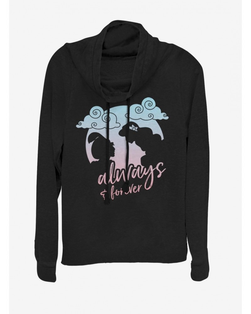 Disney Aladdin Always And Forever Girls Sweatshirt $20.21 Sweatshirts