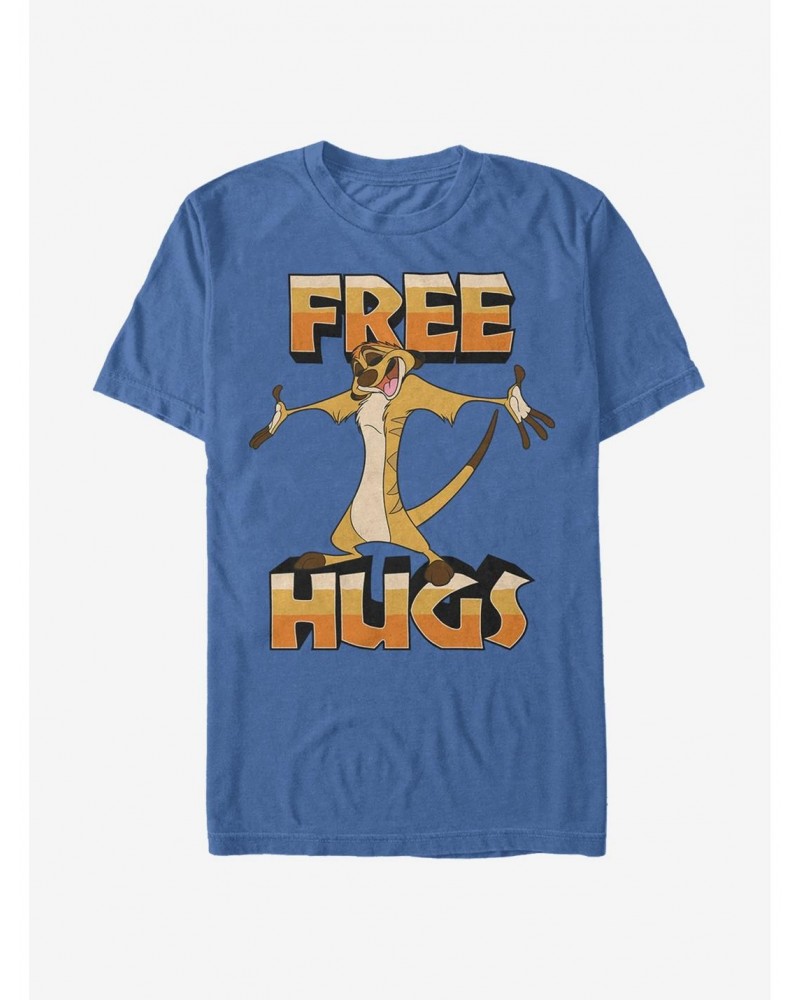 Lion King Timon Free Hugs T-Shirt $10.52 T-Shirts