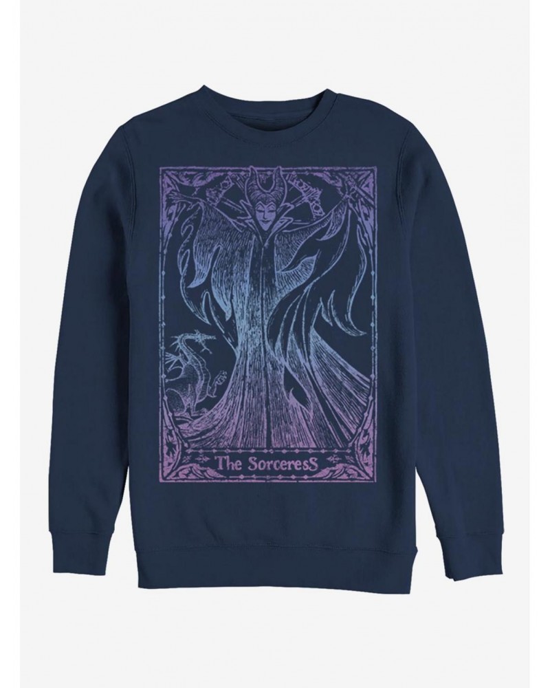 Disney Sleeping Beauty Sorceress Crew Sweatshirt $16.24 Sweatshirts