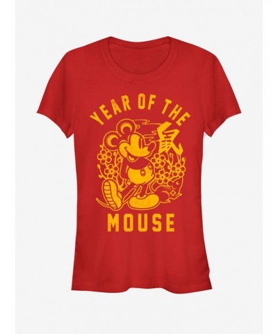 Disney Mickey Mouse Year Of The Mouse Girls T-Shirt $11.45 T-Shirts