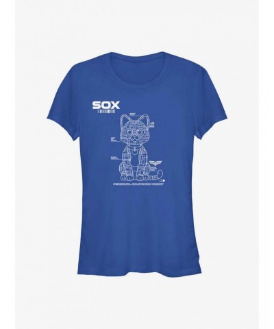 Disney Pixar Lightyear Sox Tech Girls T-Shirt $7.97 T-Shirts