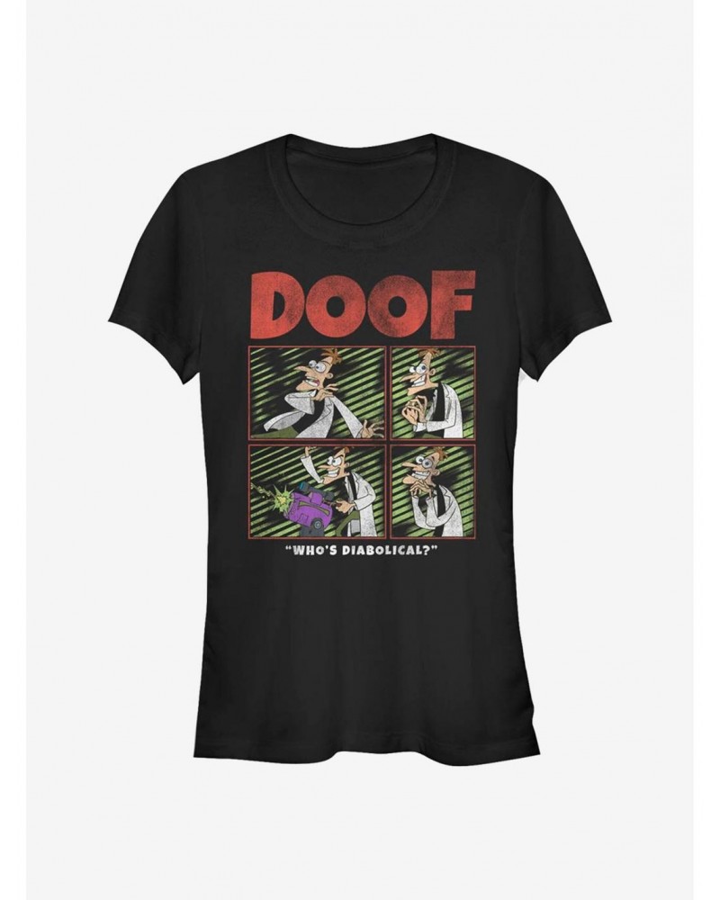 Disney Phineas And Ferb Doof Girls T-Shirt $12.20 T-Shirts