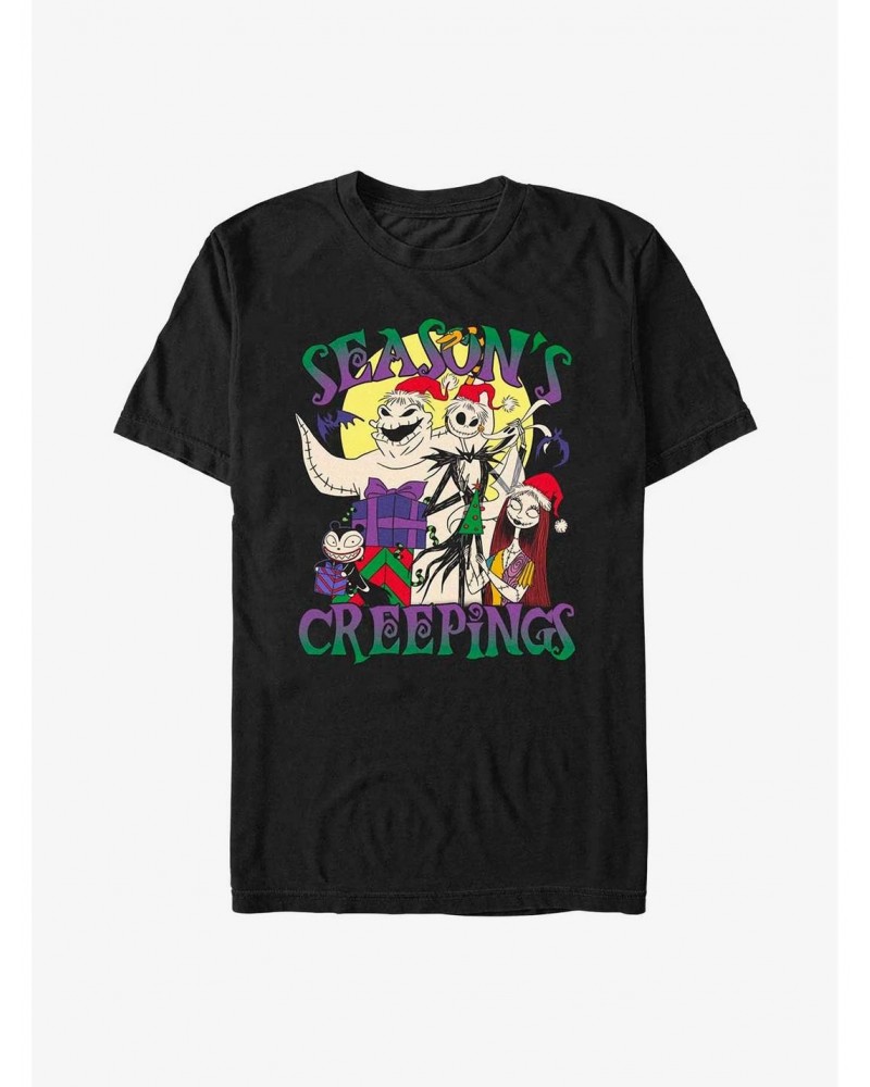 The Nightmare Before Christmas Season's Creepings T-Shirt $7.41 T-Shirts