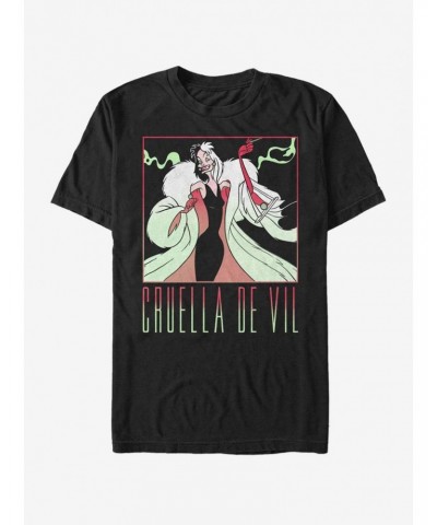 Disney 101 Dalmatians Cruella The Cruel T-Shirt $7.17 T-Shirts