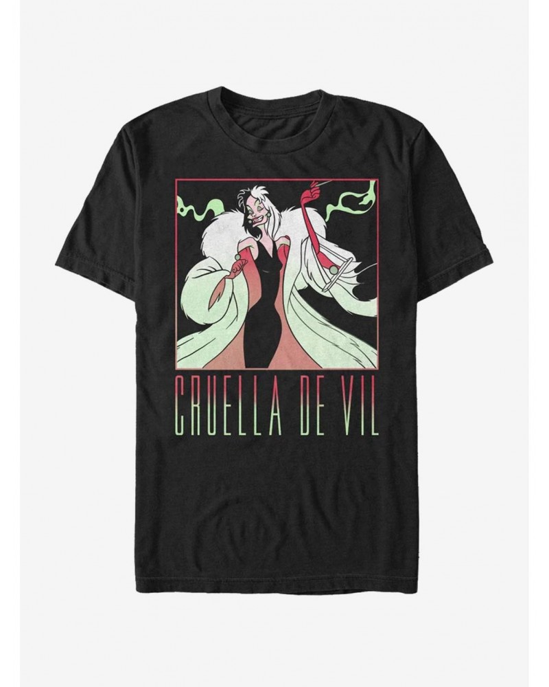 Disney 101 Dalmatians Cruella The Cruel T-Shirt $7.17 T-Shirts