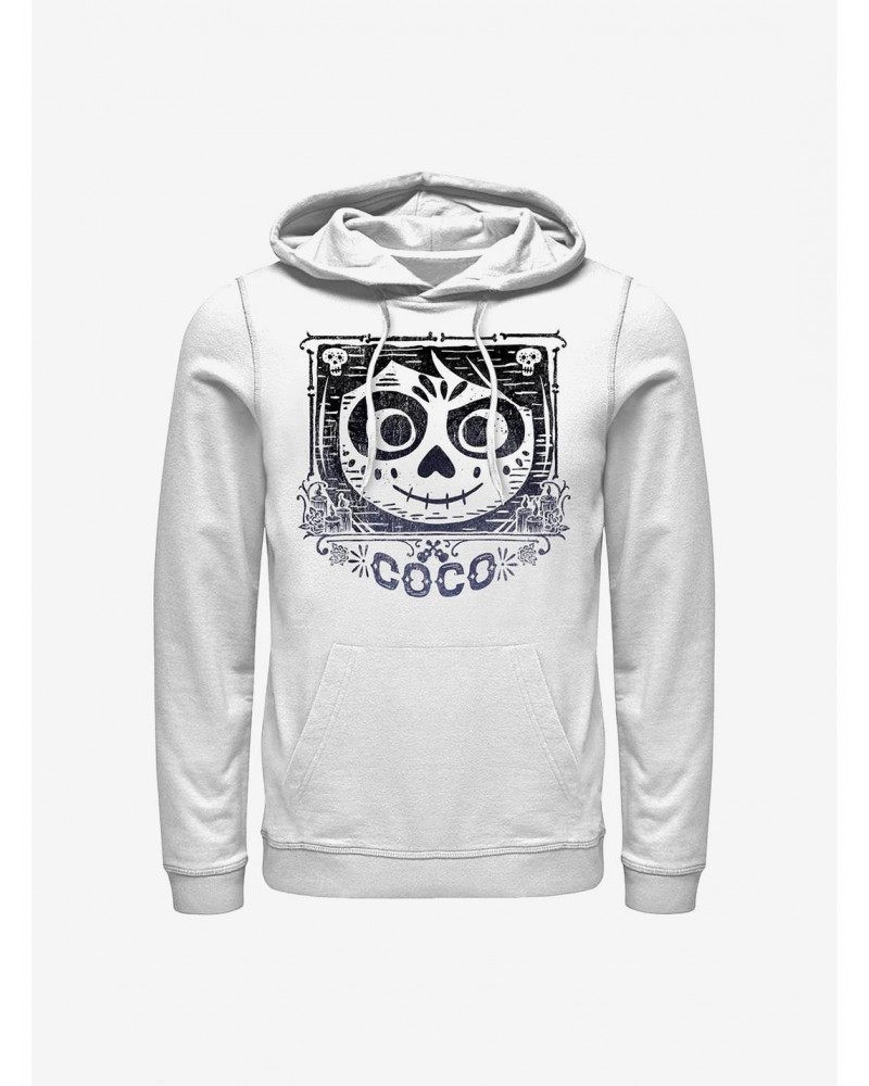 Disney Pixar Coco Face Frame Hoodie $17.96 Hoodies