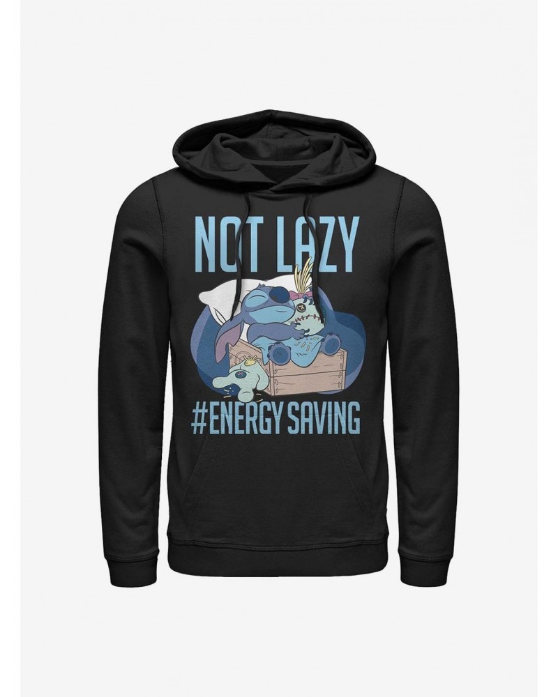 Disney Lilo & Stitch Lazy Energy Hoodie $16.16 Hoodies