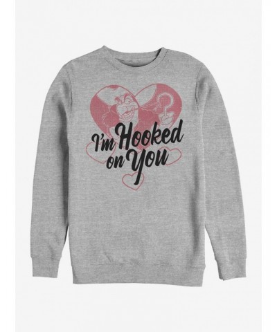 Disney Villains Hooked On You Crew Sweatshirt $12.92 Sweatshirts