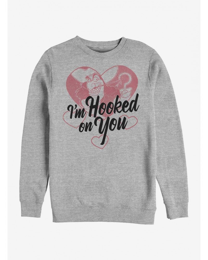 Disney Villains Hooked On You Crew Sweatshirt $12.92 Sweatshirts