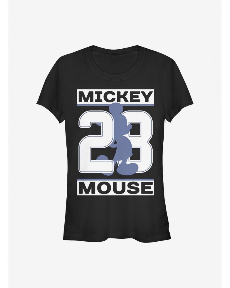 Disney Mickey Mouse Mickey Shadow Date Girls T-Shirt $11.95 T-Shirts