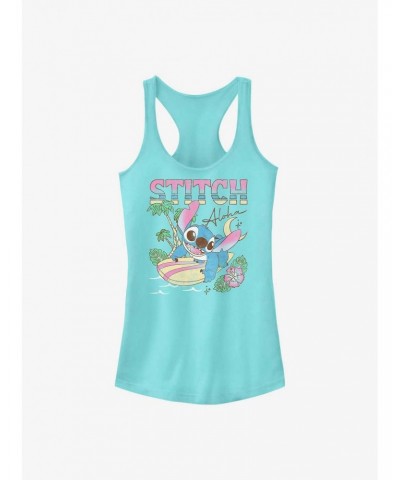 Disney Lilo & Stitch Aloha Stitch Girls Tank $8.22 Tanks