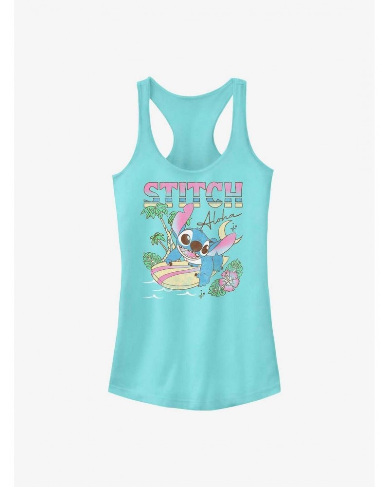 Disney Lilo & Stitch Aloha Stitch Girls Tank $8.22 Tanks