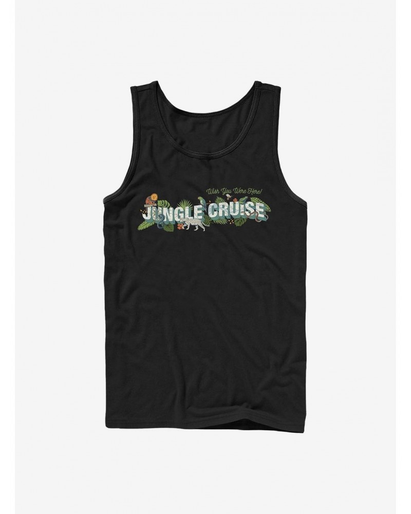 Disney Jungle Cruise Wish You Were Here Tank $8.22 Tanks