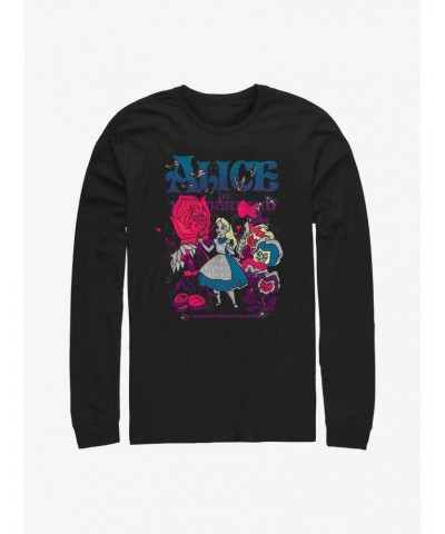 Disney Alice in Wonderland Technicolor Wonderland Long-Sleeve T-Shirt $10.20 T-Shirts