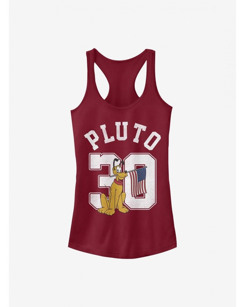 Disney Pluto Pluto Collegiate Girls Tank $11.21 Tanks