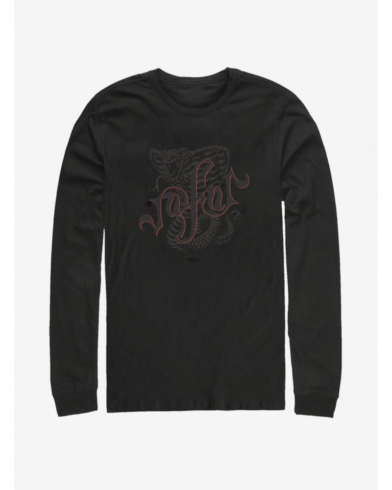 Disney Aladdin 2019 Neon Jafar Long-Sleeve T-Shirt $13.16 Merchandises