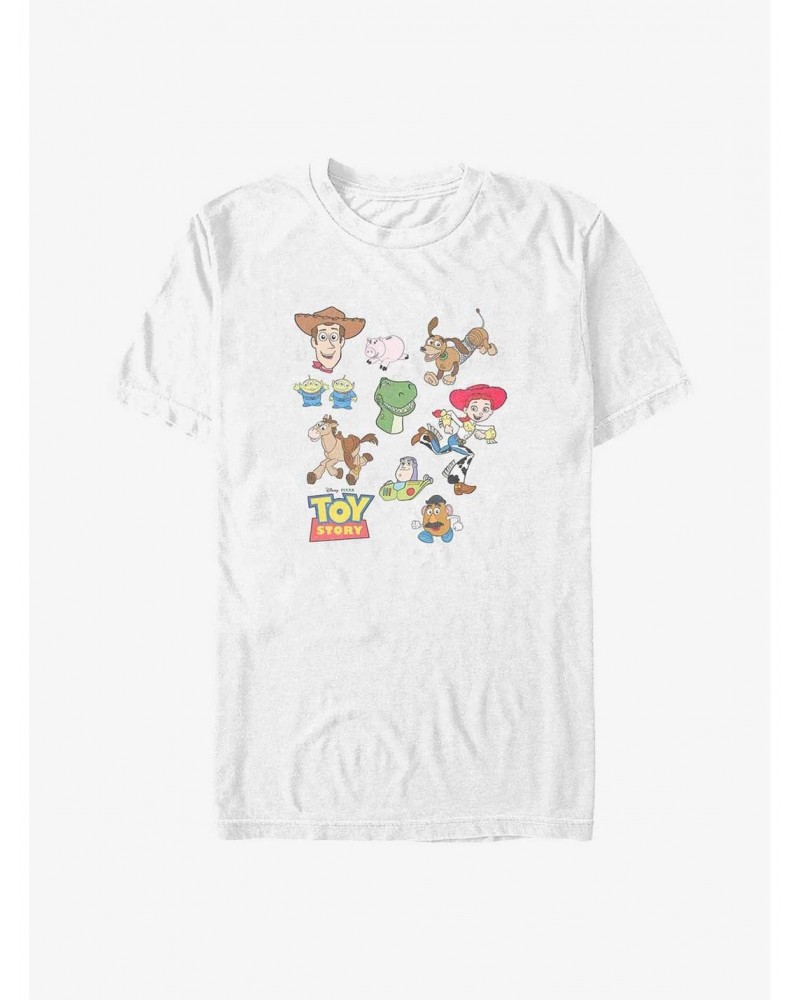 Disney Pixar Toy Story Character Faces T-Shirt $10.52 T-Shirts