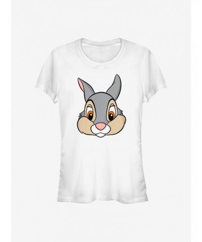 Disney Bambi Thumper Big Face Girls T-Shirt $11.45 T-Shirts