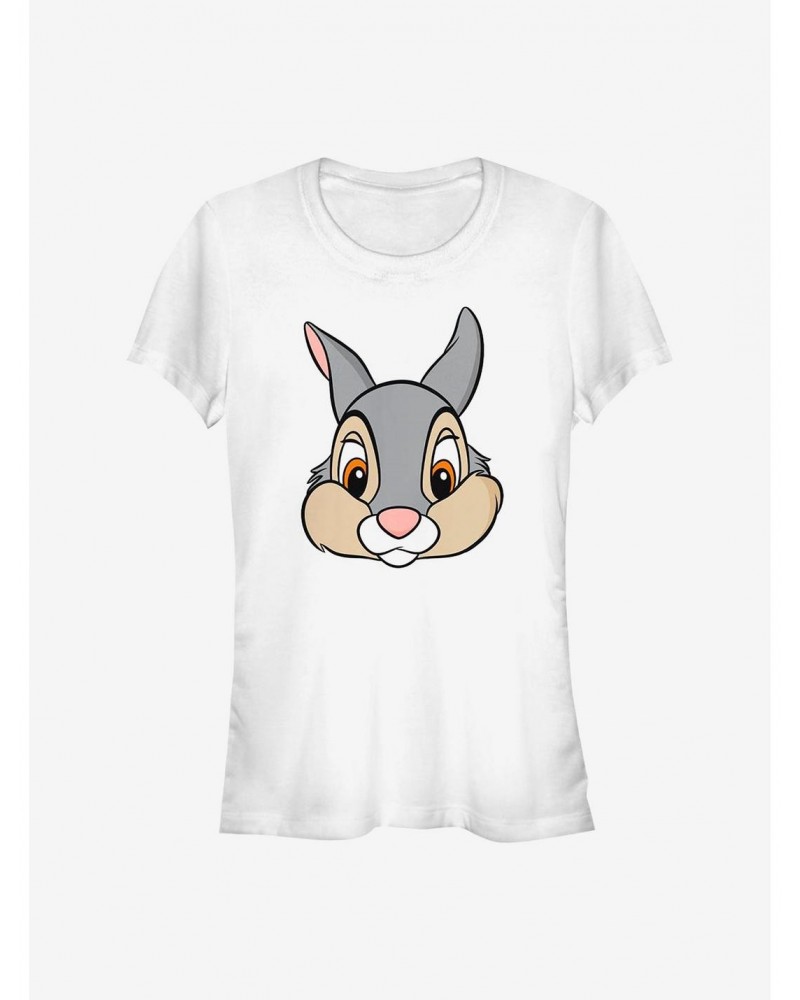 Disney Bambi Thumper Big Face Girls T-Shirt $11.45 T-Shirts