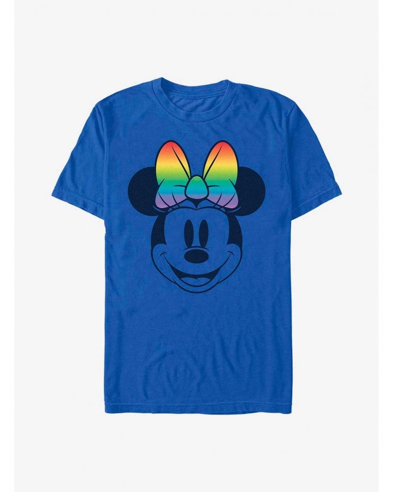 Disney Minnie Mouse Minnie Bow Fill Pride T-Shirt $10.76 T-Shirts