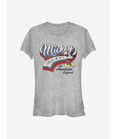 Disney Mickey Mouse 1928 An American Legend Girls T-Shirt $12.45 T-Shirts