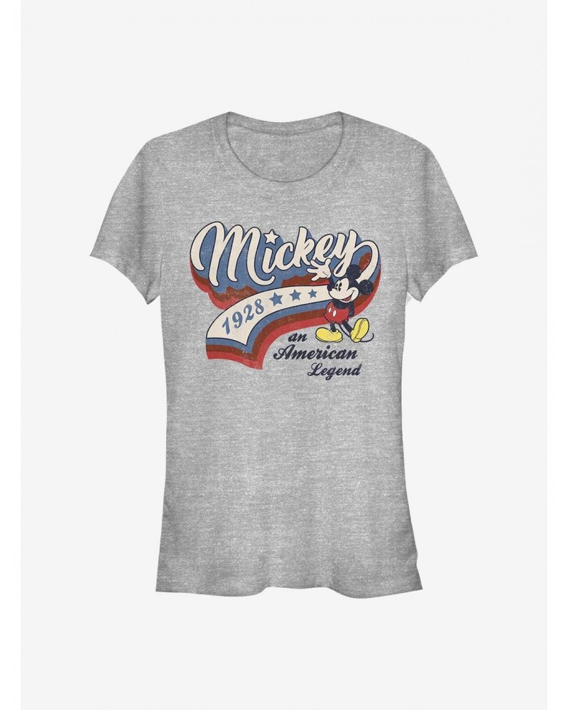 Disney Mickey Mouse 1928 An American Legend Girls T-Shirt $12.45 T-Shirts