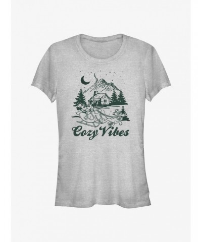 Disney Mickey Mouse Cozy Cabin Girls T-Shirt $12.45 T-Shirts