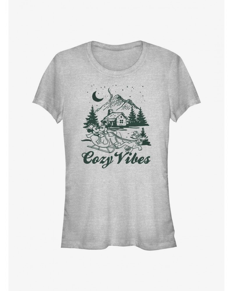 Disney Mickey Mouse Cozy Cabin Girls T-Shirt $12.45 T-Shirts