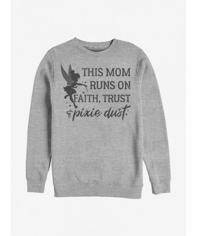 Disney Tink This Mom Runs On Crew Sweatshirt $12.92 Sweatshirts