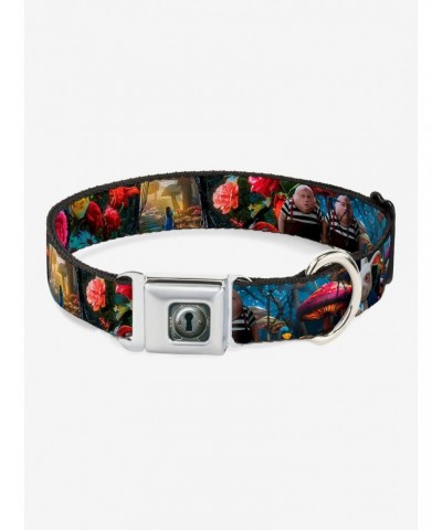 Disney Alice In Wonderland Movie Encounters Seatbelt Buckle Dog Collar $11.95 Pet Collars