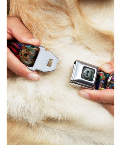 Disney Alice In Wonderland Movie Encounters Seatbelt Buckle Dog Collar $11.95 Pet Collars