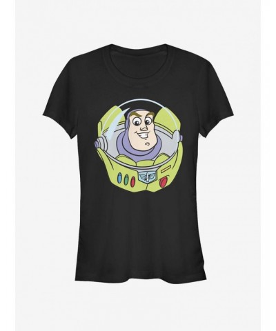 Disney Pixar Toy Story Buzz Big Face Girls T-Shirt $12.20 T-Shirts