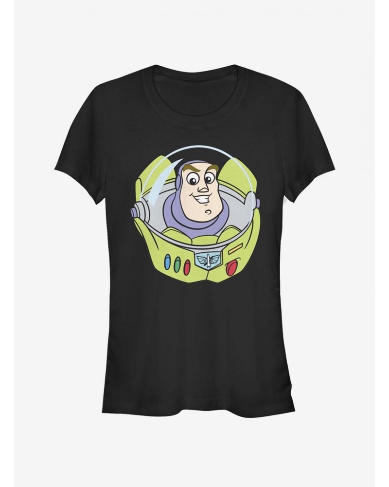 Disney Pixar Toy Story Buzz Big Face Girls T-Shirt $12.20 T-Shirts