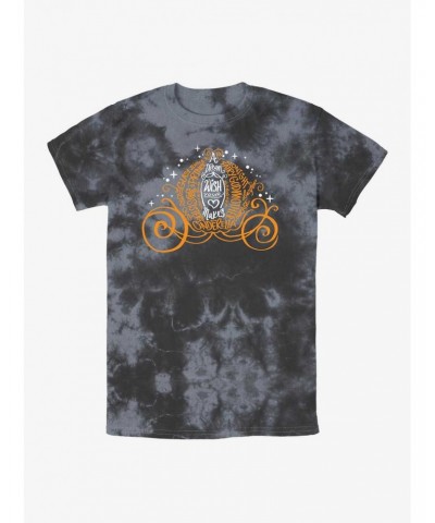 Disney Cinderella Pumpkin Carriage Tie-Dye T-Shirt $12.17 T-Shirts