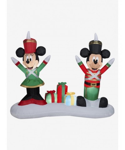 Disney Mickey Mouse And Minnie Mouse As Toy Soldiers Airblown $82.37 Merchandises