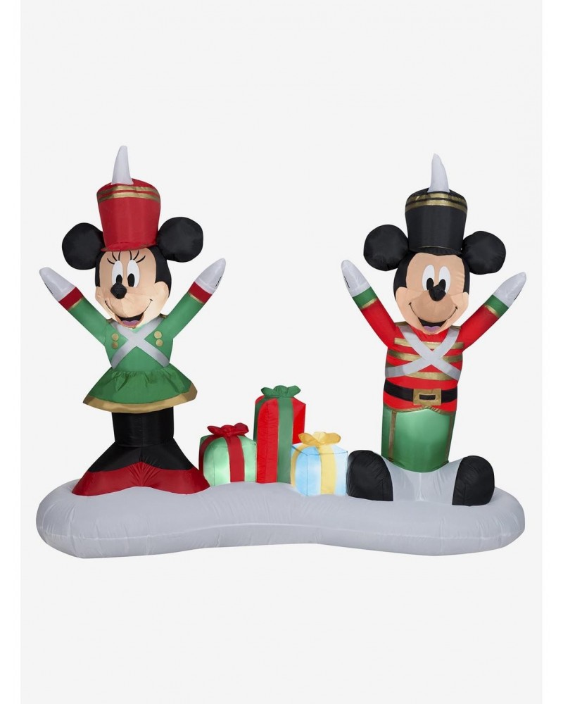 Disney Mickey Mouse And Minnie Mouse As Toy Soldiers Airblown $82.37 Merchandises