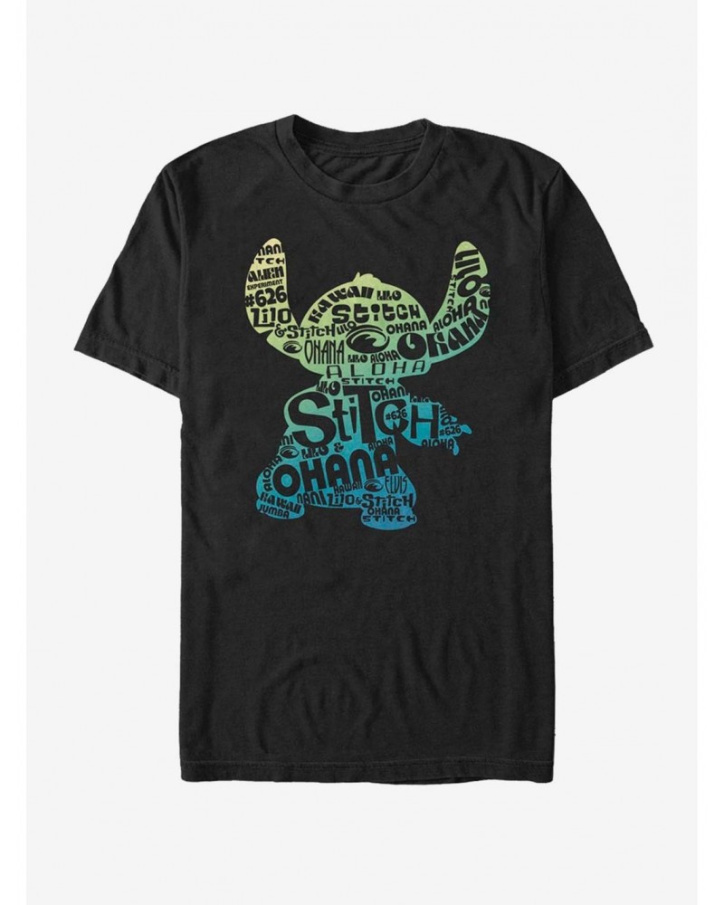 Disney Lilo & Stitch Stitch Fill T-Shirt $11.23 T-Shirts