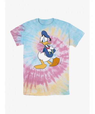 Disney Donald Duck Mad Donald Tie Dye T-Shirt $10.36 T-Shirts